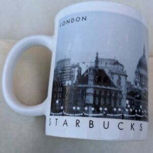 STARBUCKS 2000s CERMIC LONDON CITY SERIES 18OZ COFFEE MUG NICE CONDITION